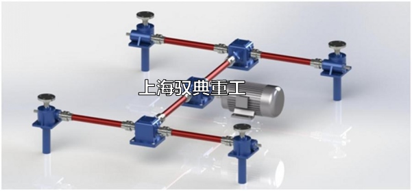 四臺聯(lián)動絲桿升降機